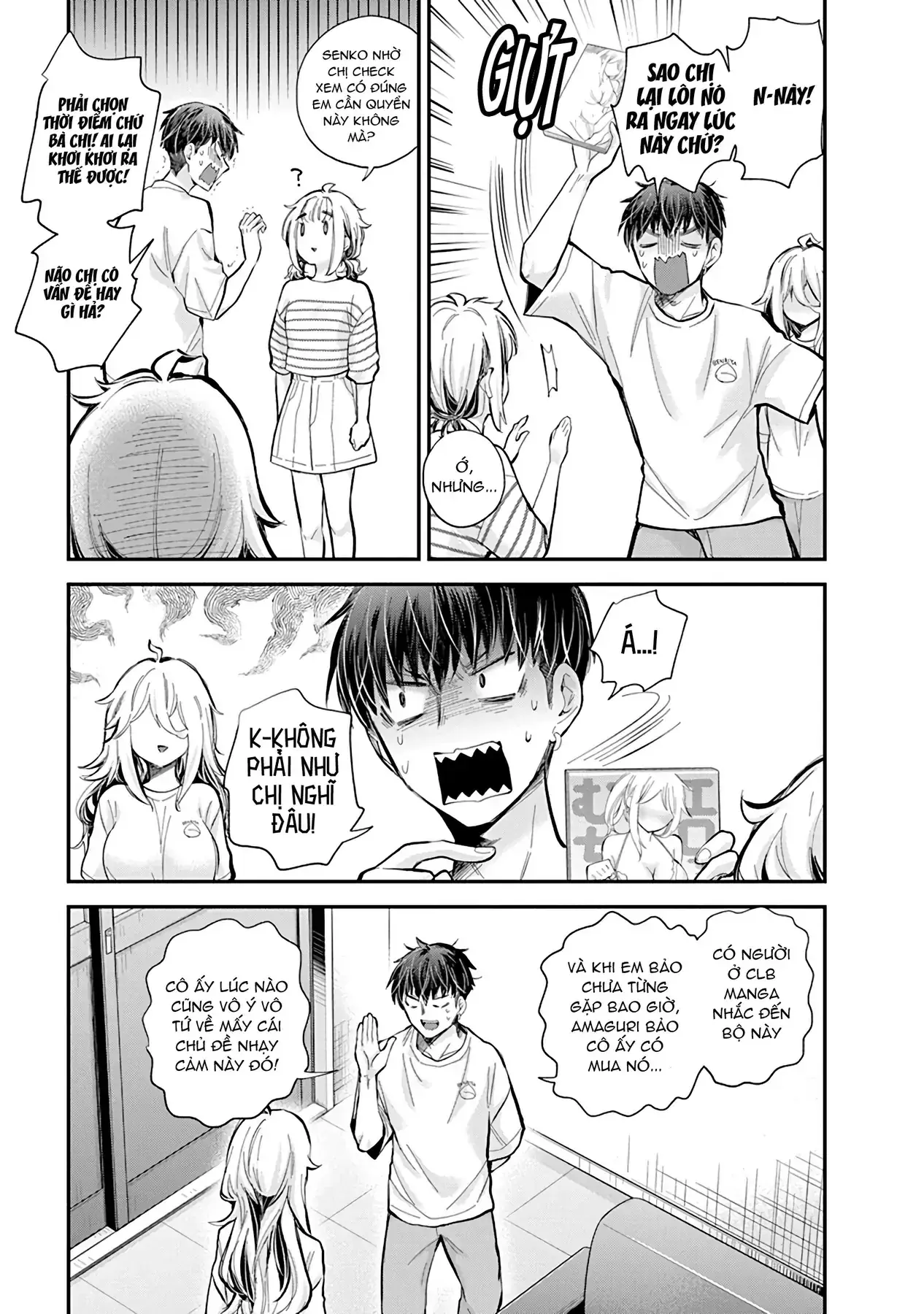 Shingeki No Eroko-San: Hen Na Oneesan Wa Danshi Kousei To Nakayoku Naritai Chapter 55 - Trang 10
