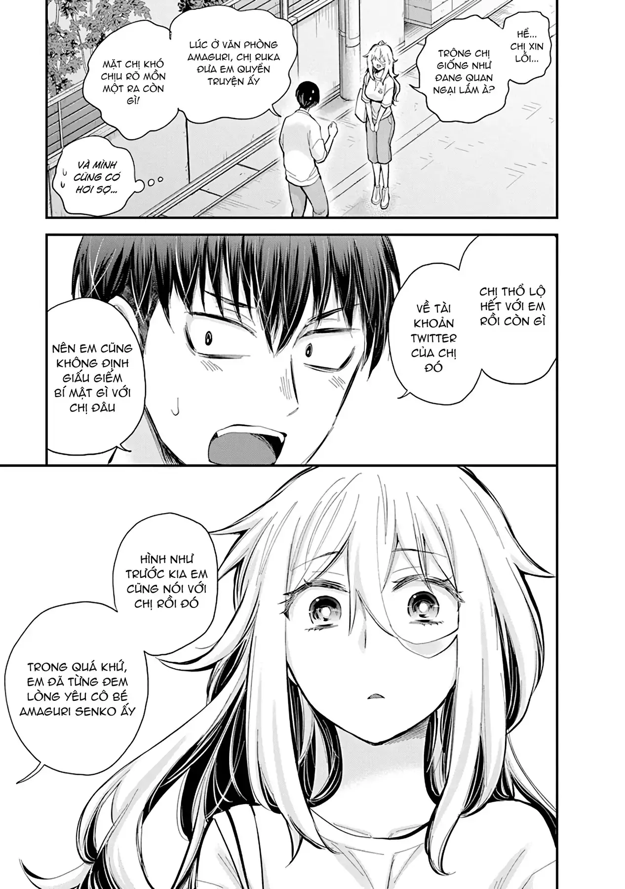 Shingeki No Eroko-San: Hen Na Oneesan Wa Danshi Kousei To Nakayoku Naritai Chapter 55 - Trang 14