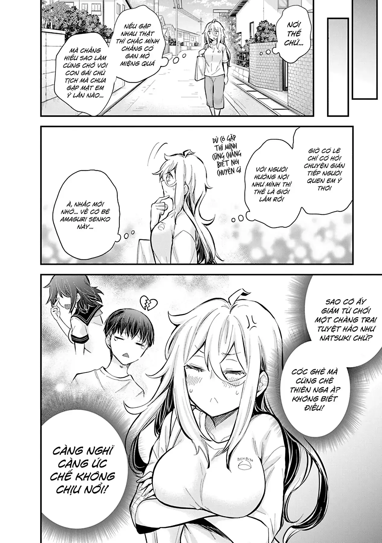 Shingeki No Eroko-San: Hen Na Oneesan Wa Danshi Kousei To Nakayoku Naritai Chapter 55 - Trang 19