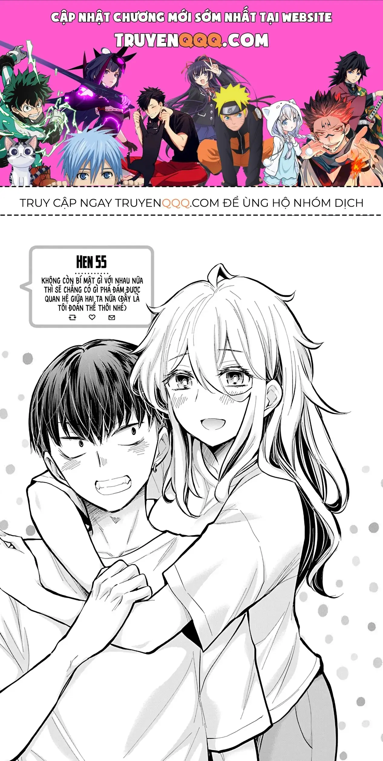 Shingeki No Eroko-San: Hen Na Oneesan Wa Danshi Kousei To Nakayoku Naritai Chapter 55 - Trang 2