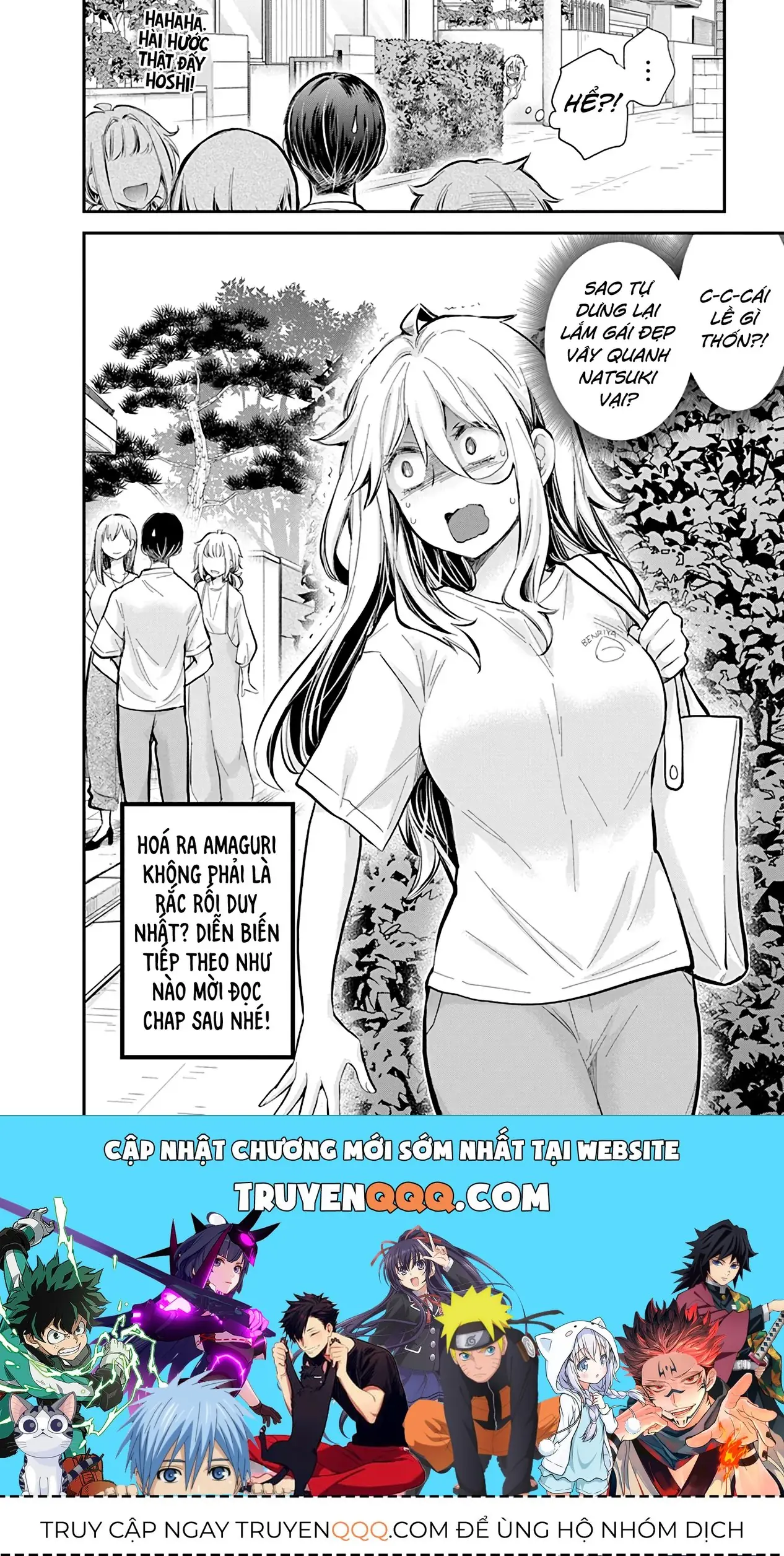 Shingeki No Eroko-San: Hen Na Oneesan Wa Danshi Kousei To Nakayoku Naritai Chapter 55 - Trang 21