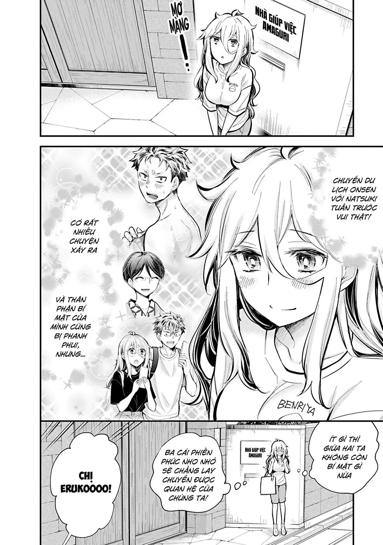 Shingeki No Eroko-San: Hen Na Oneesan Wa Danshi Kousei To Nakayoku Naritai Chapter 55 - Trang 3