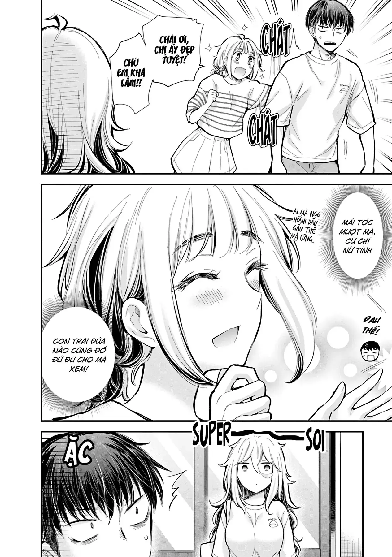 Shingeki No Eroko-San: Hen Na Oneesan Wa Danshi Kousei To Nakayoku Naritai Chapter 55 - Trang 7