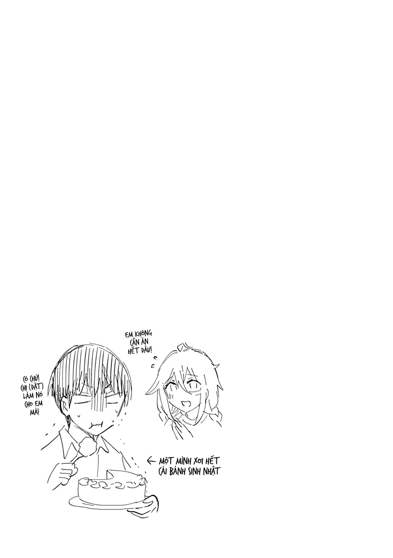 Shingeki No Eroko-San: Hen Na Oneesan Wa Danshi Kousei To Nakayoku Naritai Chapter 56.5 - Trang 6