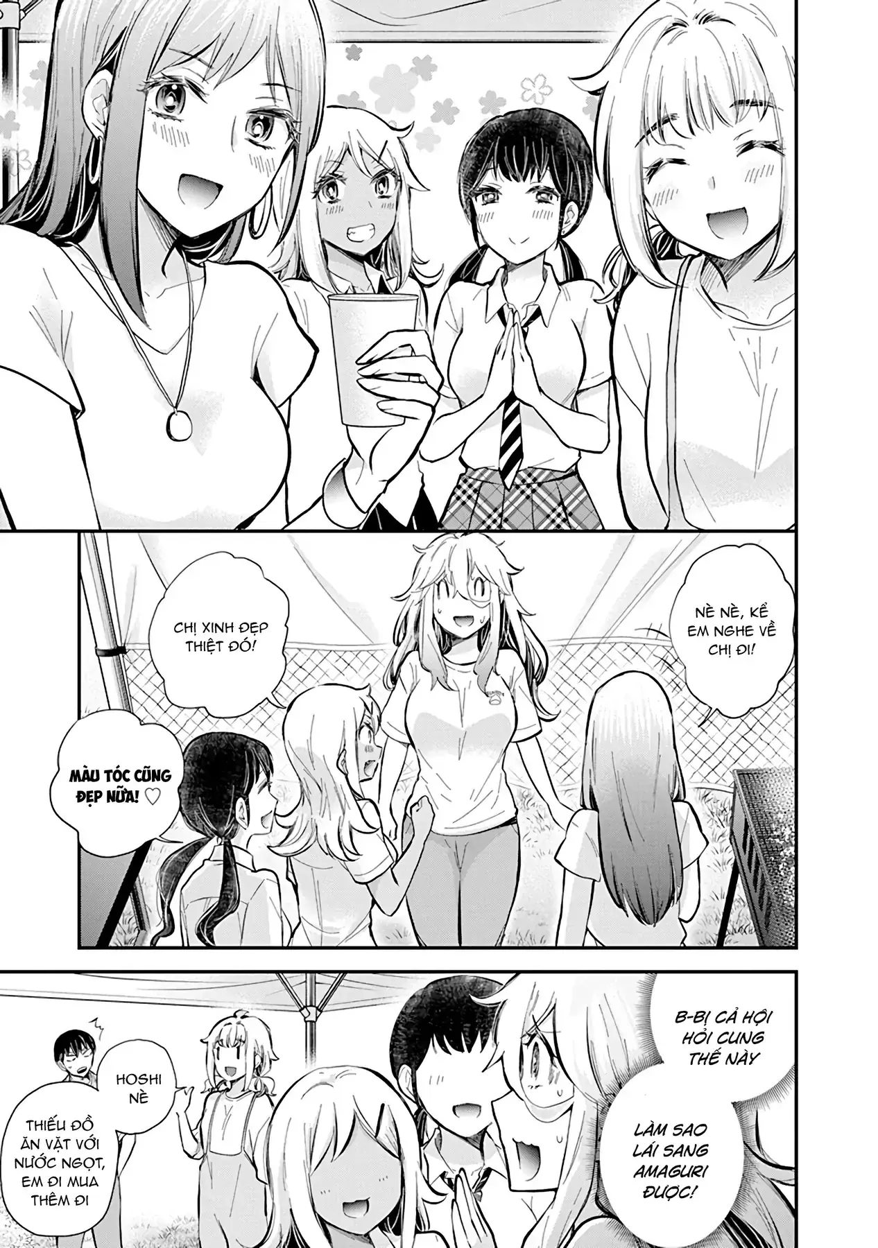 Shingeki No Eroko-San: Hen Na Oneesan Wa Danshi Kousei To Nakayoku Naritai Chapter 56 - Trang 10