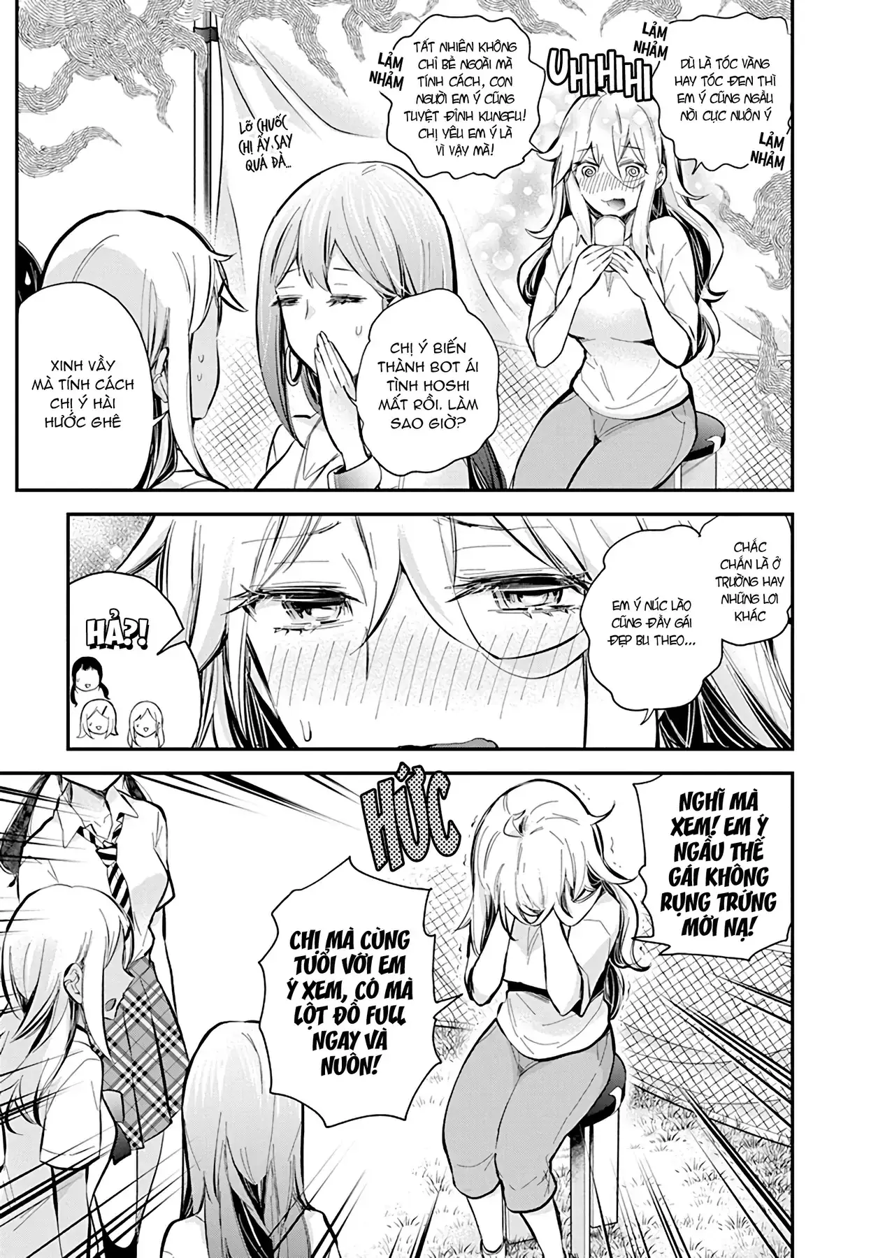 Shingeki No Eroko-San: Hen Na Oneesan Wa Danshi Kousei To Nakayoku Naritai Chapter 56 - Trang 12