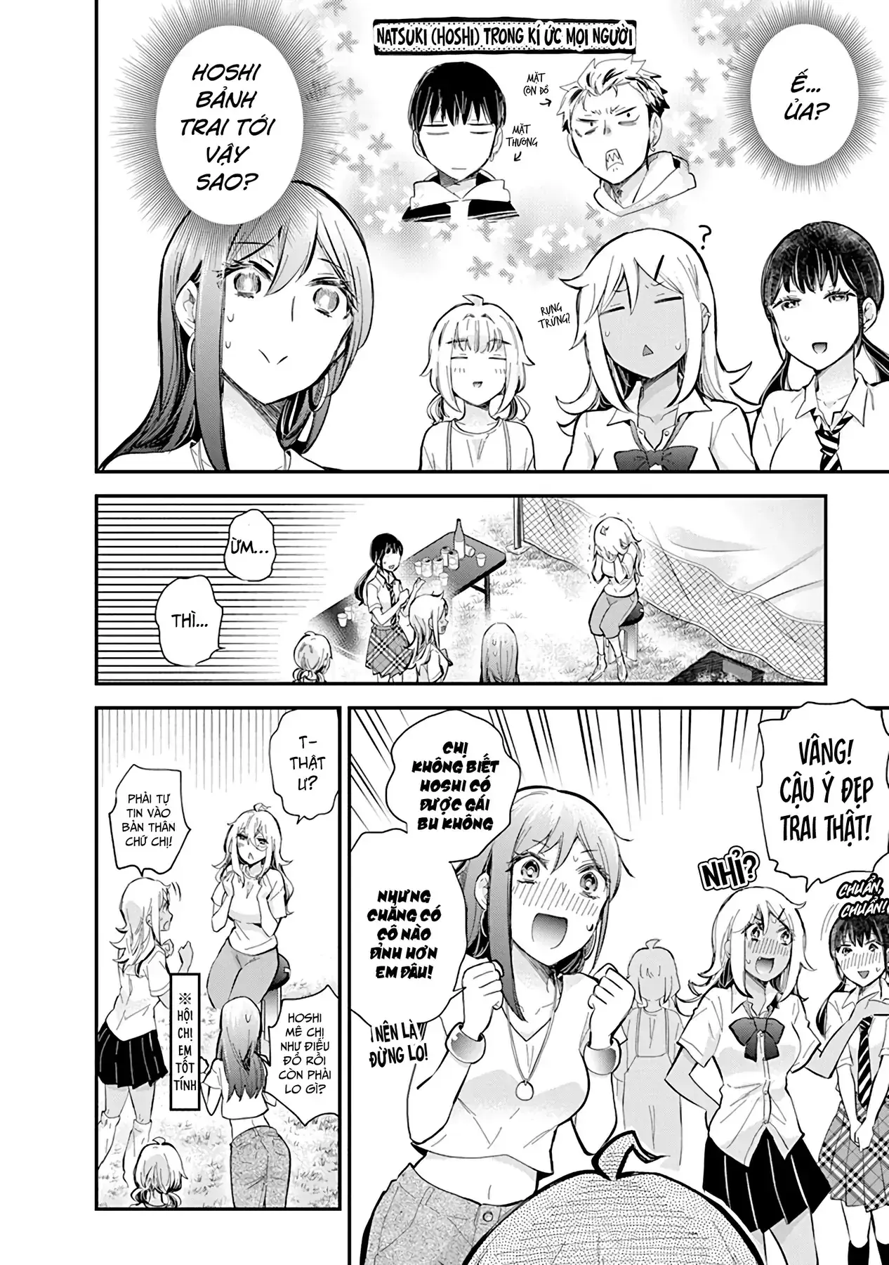 Shingeki No Eroko-San: Hen Na Oneesan Wa Danshi Kousei To Nakayoku Naritai Chapter 56 - Trang 13