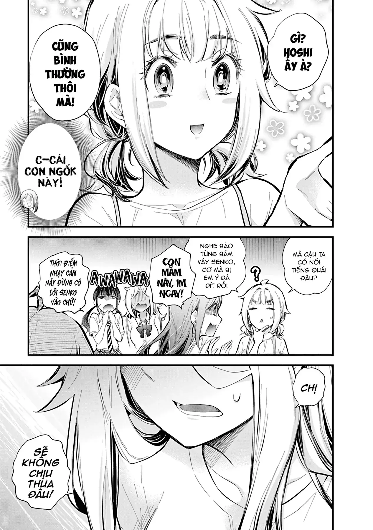 Shingeki No Eroko-San: Hen Na Oneesan Wa Danshi Kousei To Nakayoku Naritai Chapter 56 - Trang 14