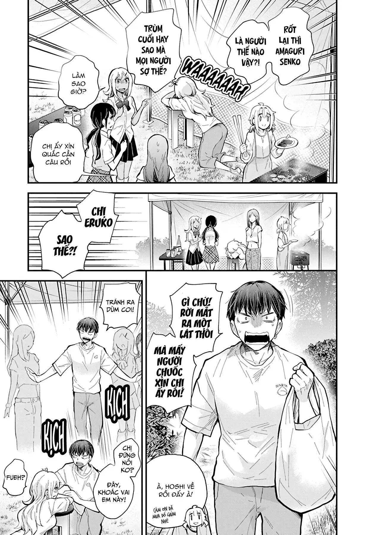 Shingeki No Eroko-San: Hen Na Oneesan Wa Danshi Kousei To Nakayoku Naritai Chapter 56 - Trang 16