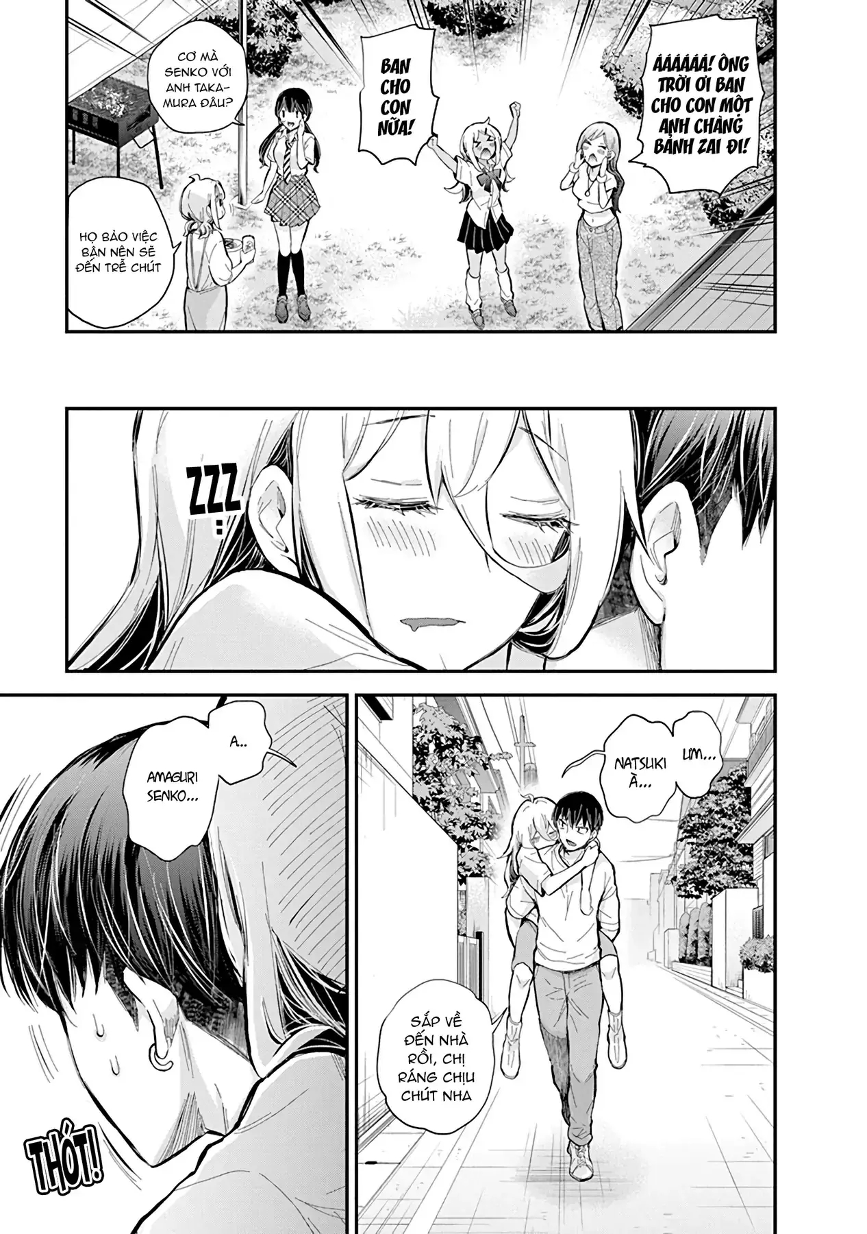 Shingeki No Eroko-San: Hen Na Oneesan Wa Danshi Kousei To Nakayoku Naritai Chapter 56 - Trang 18