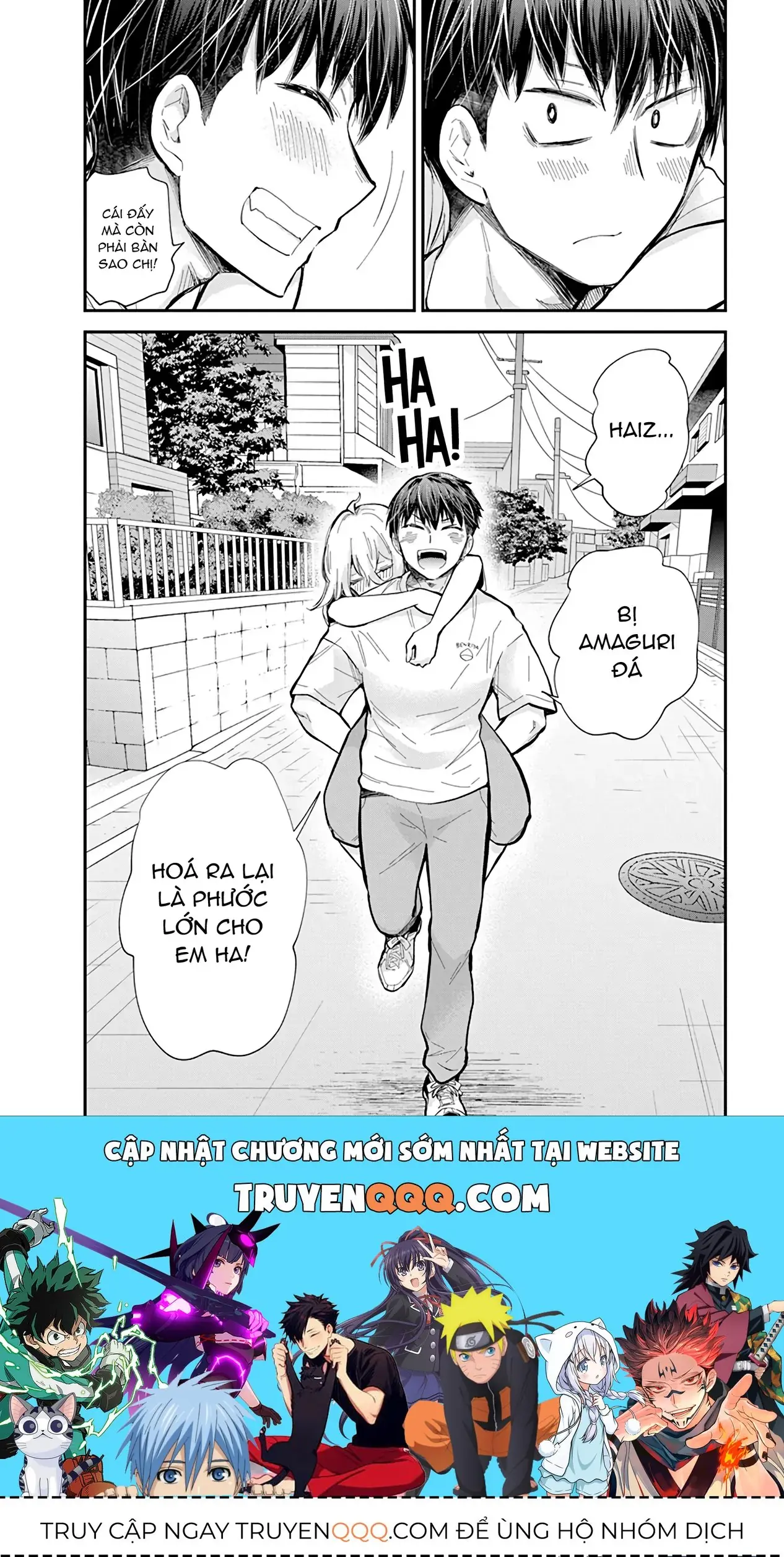 Shingeki No Eroko-San: Hen Na Oneesan Wa Danshi Kousei To Nakayoku Naritai Chapter 56 - Trang 21