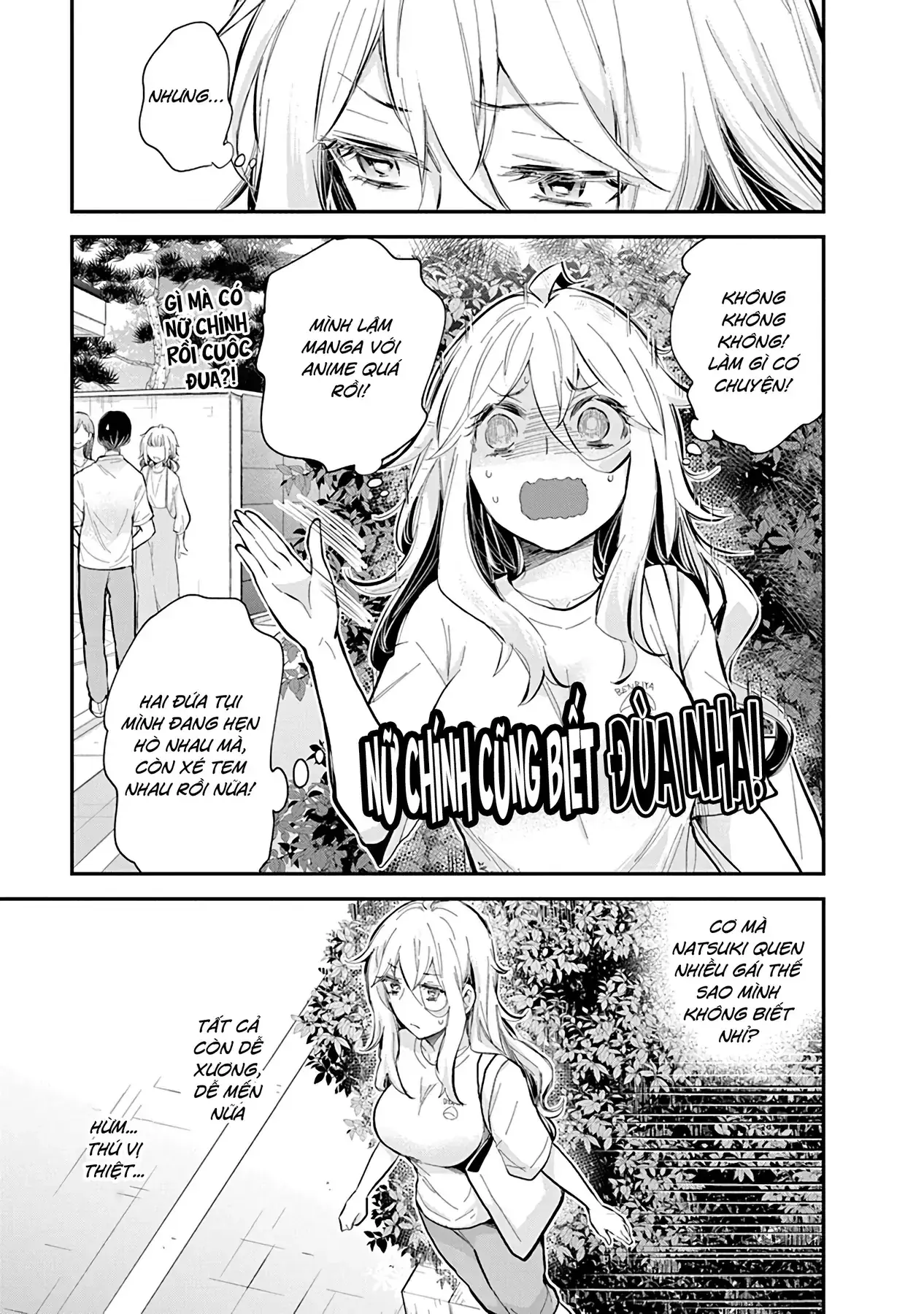 Shingeki No Eroko-San: Hen Na Oneesan Wa Danshi Kousei To Nakayoku Naritai Chapter 56 - Trang 4