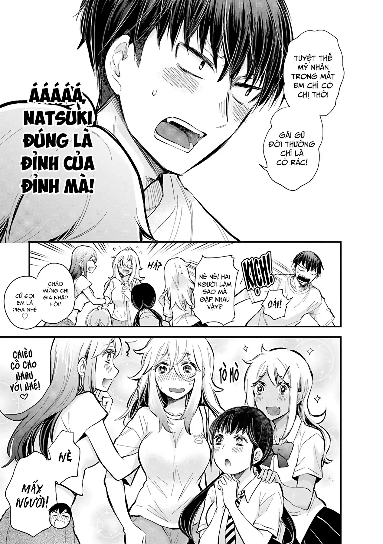 Shingeki No Eroko-San: Hen Na Oneesan Wa Danshi Kousei To Nakayoku Naritai Chapter 56 - Trang 8