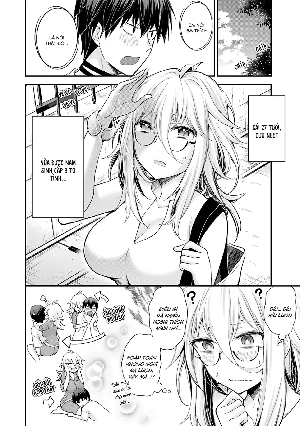 Shingeki No Eroko-San: Hen Na Oneesan Wa Danshi Kousei To Nakayoku Naritai Chapter 6 - Trang 3