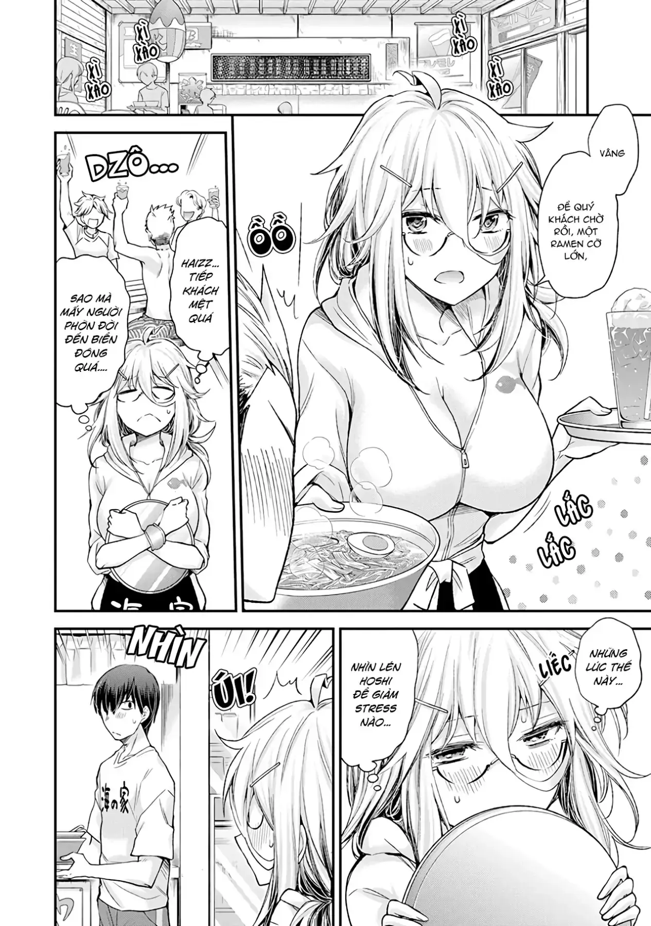 Shingeki No Eroko-San: Hen Na Oneesan Wa Danshi Kousei To Nakayoku Naritai Chapter 6 - Trang 7