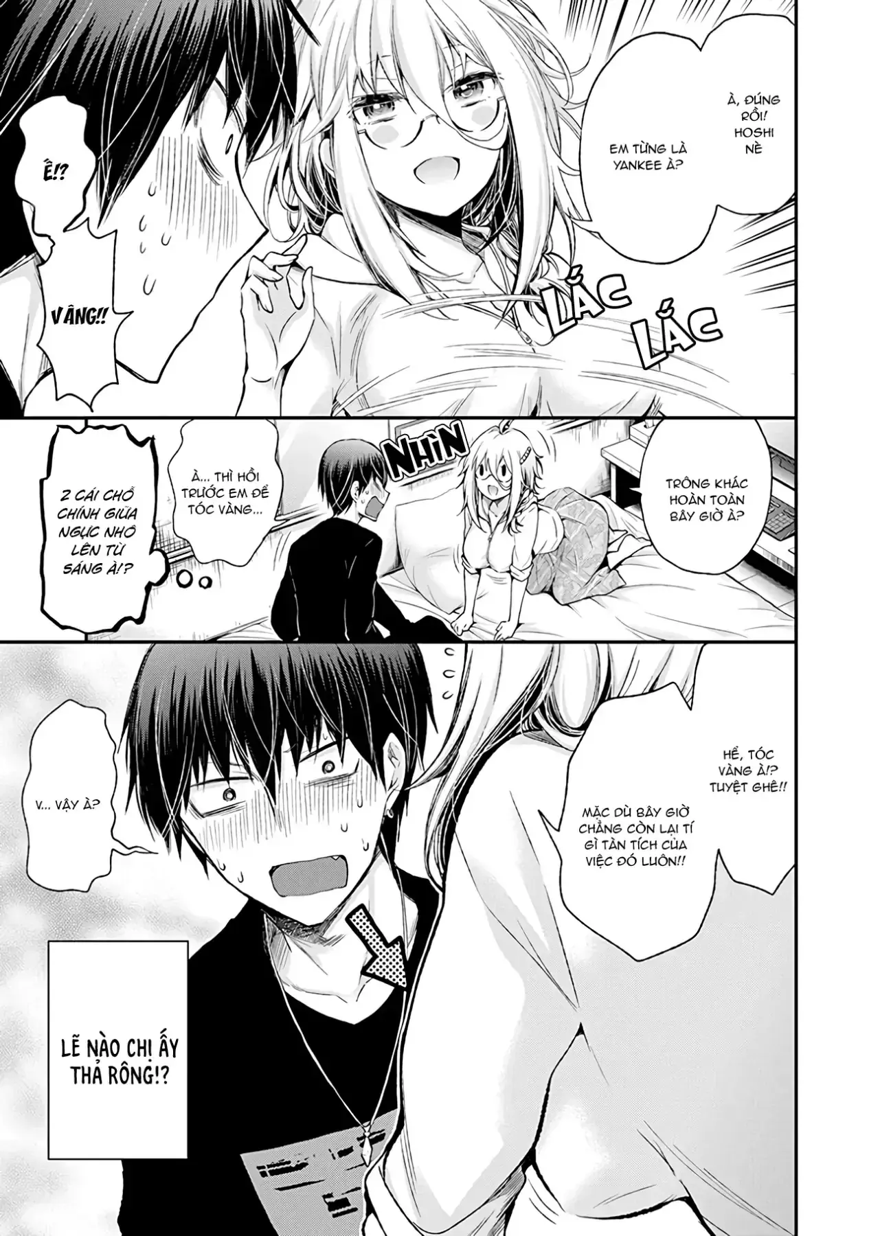 Shingeki No Eroko-San: Hen Na Oneesan Wa Danshi Kousei To Nakayoku Naritai Chapter 7 - Trang 14