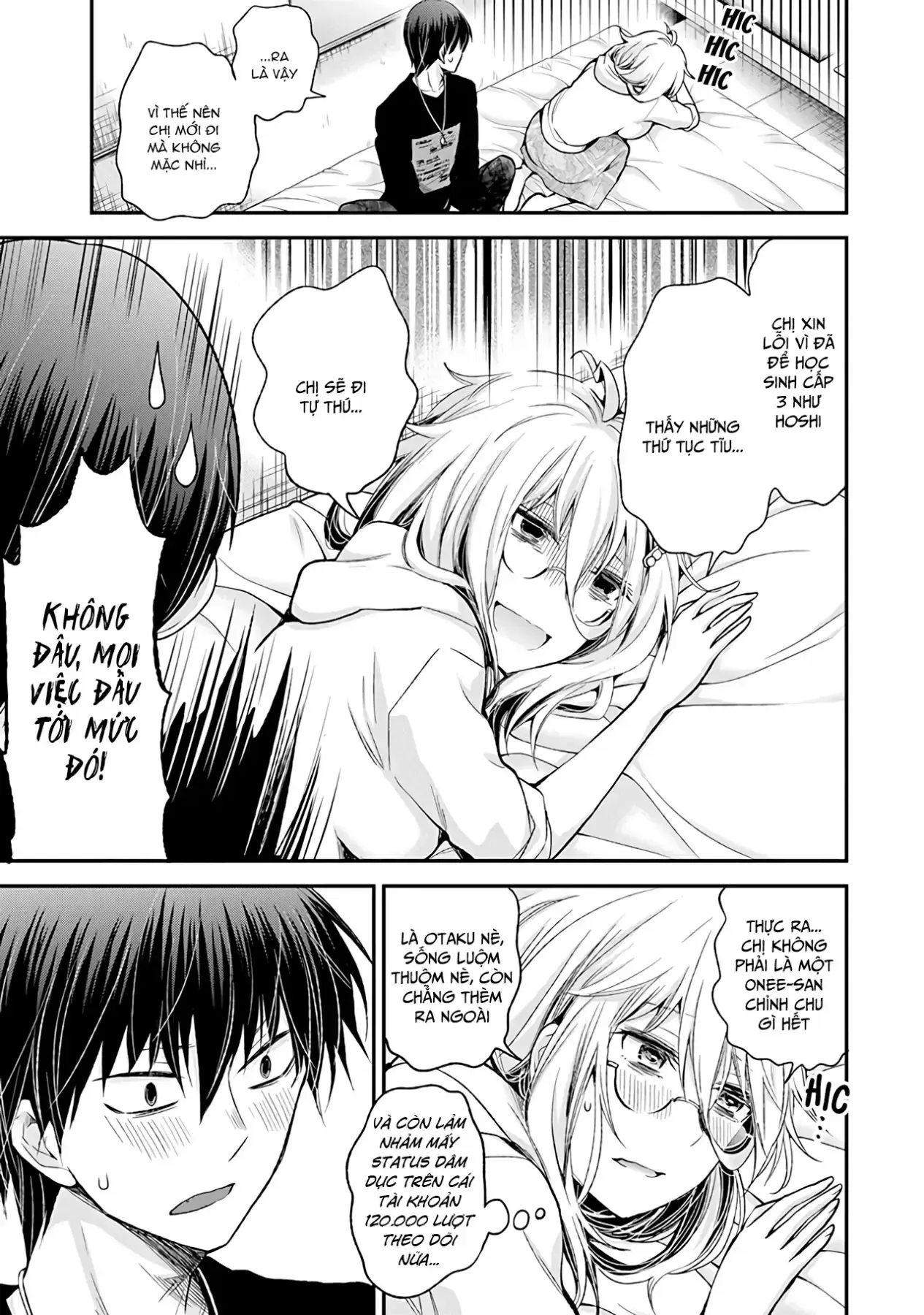 Shingeki No Eroko-San: Hen Na Oneesan Wa Danshi Kousei To Nakayoku Naritai Chapter 7 - Trang 18