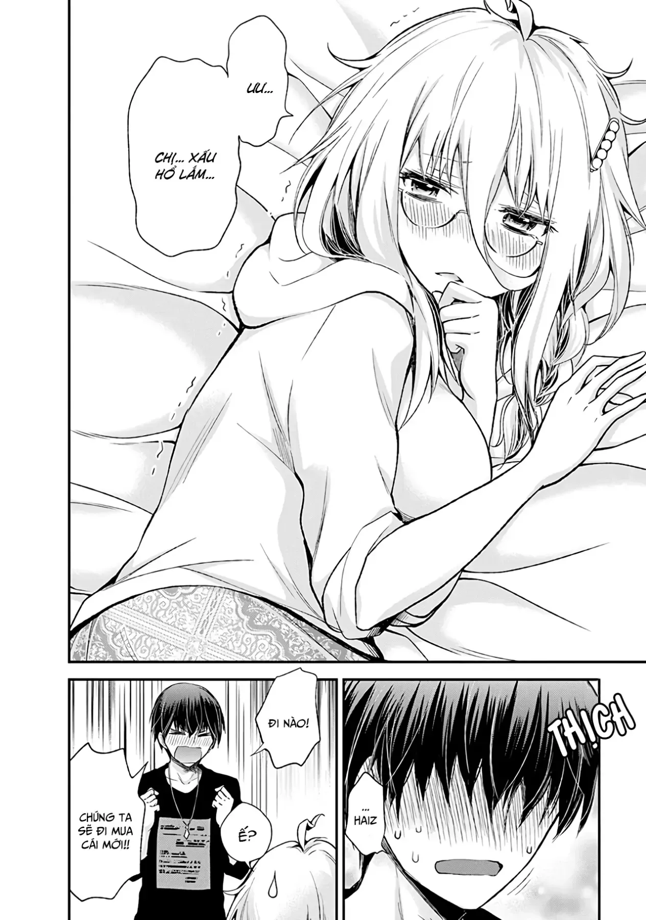 Shingeki No Eroko-San: Hen Na Oneesan Wa Danshi Kousei To Nakayoku Naritai Chapter 7 - Trang 19