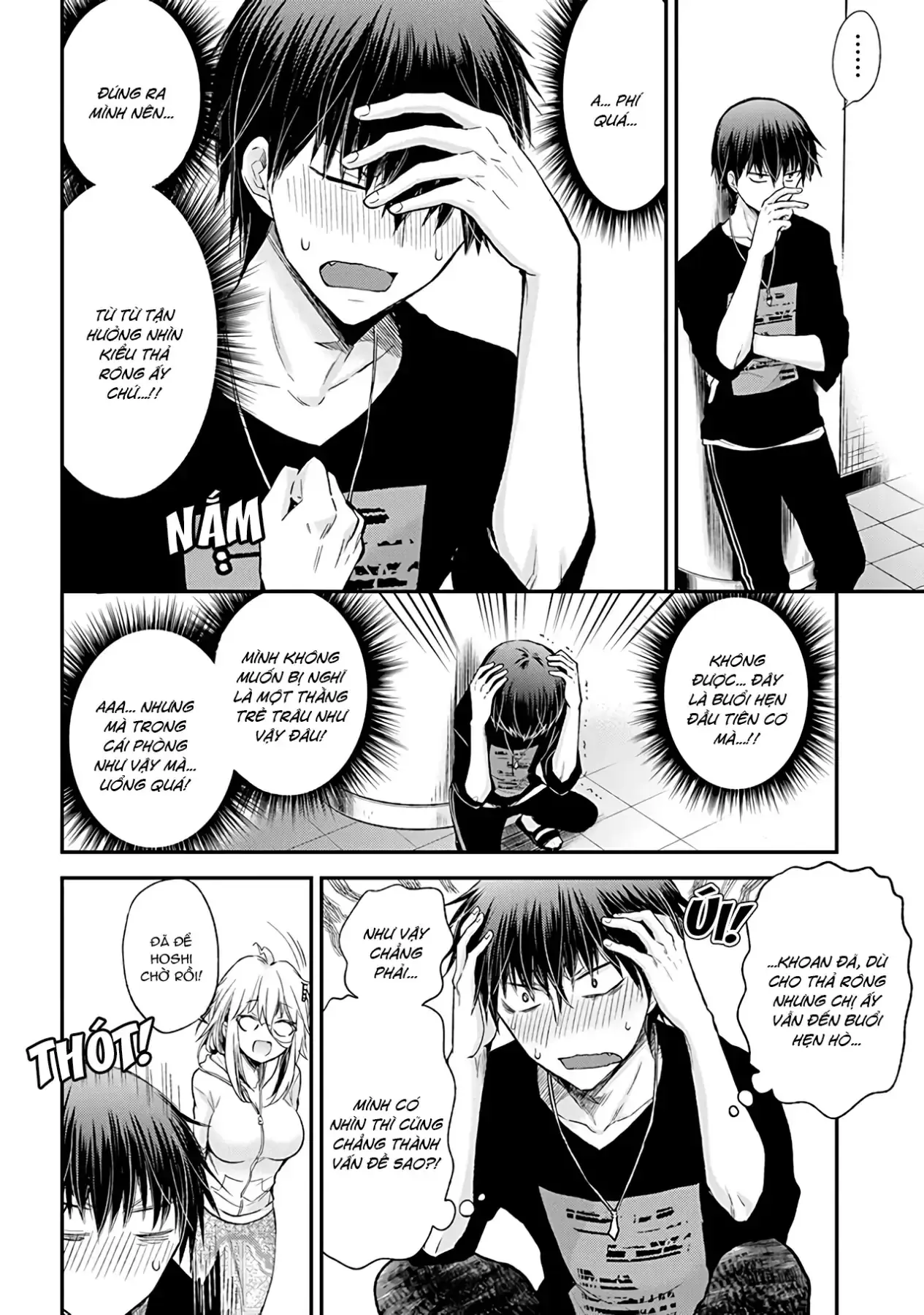 Shingeki No Eroko-San: Hen Na Oneesan Wa Danshi Kousei To Nakayoku Naritai Chapter 7 - Trang 23