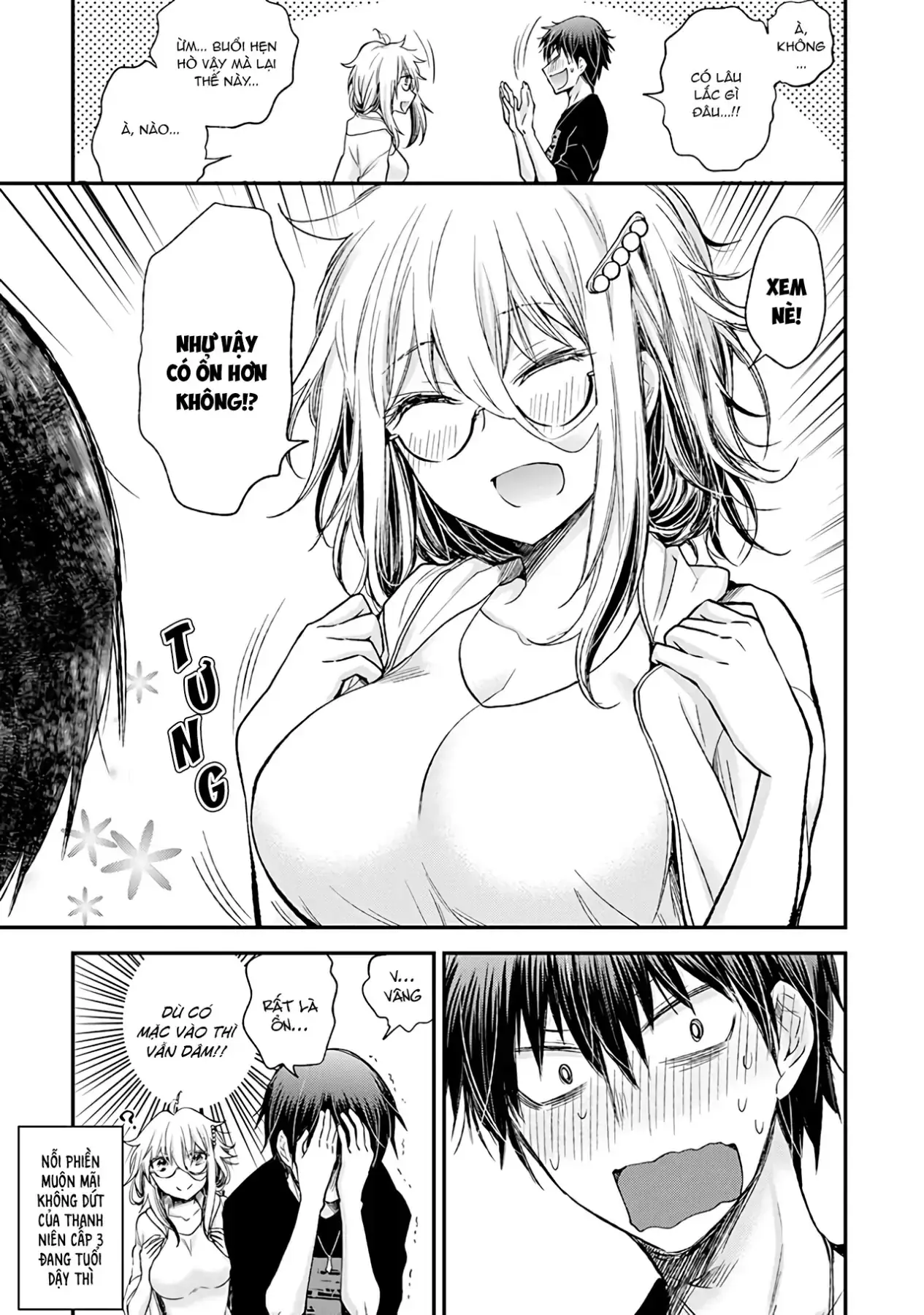 Shingeki No Eroko-San: Hen Na Oneesan Wa Danshi Kousei To Nakayoku Naritai Chapter 7 - Trang 24