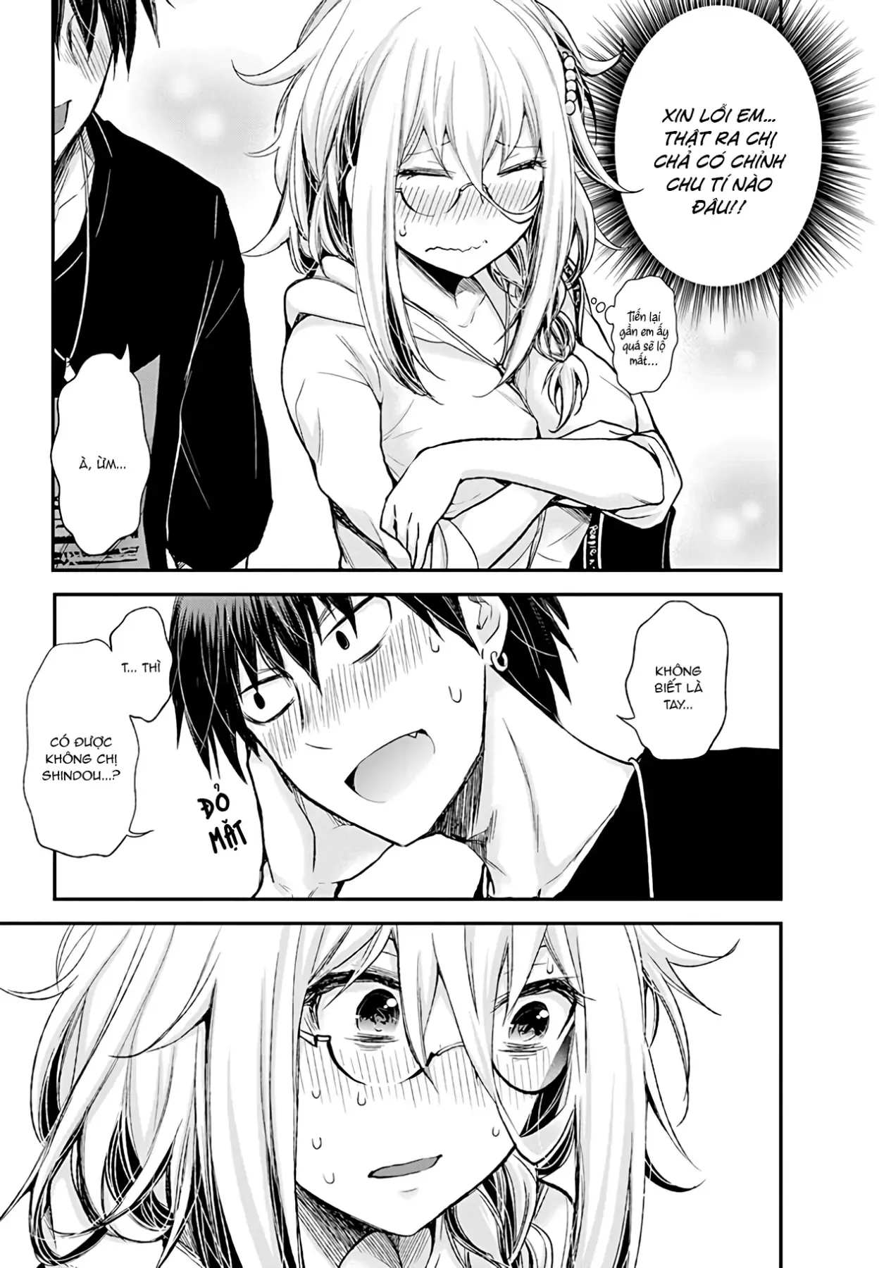 Shingeki No Eroko-San: Hen Na Oneesan Wa Danshi Kousei To Nakayoku Naritai Chapter 7 - Trang 8
