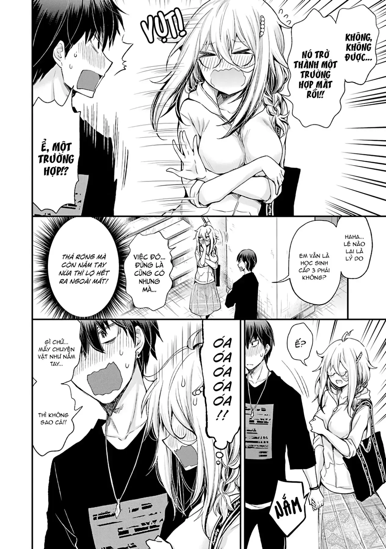 Shingeki No Eroko-San: Hen Na Oneesan Wa Danshi Kousei To Nakayoku Naritai Chapter 7 - Trang 9