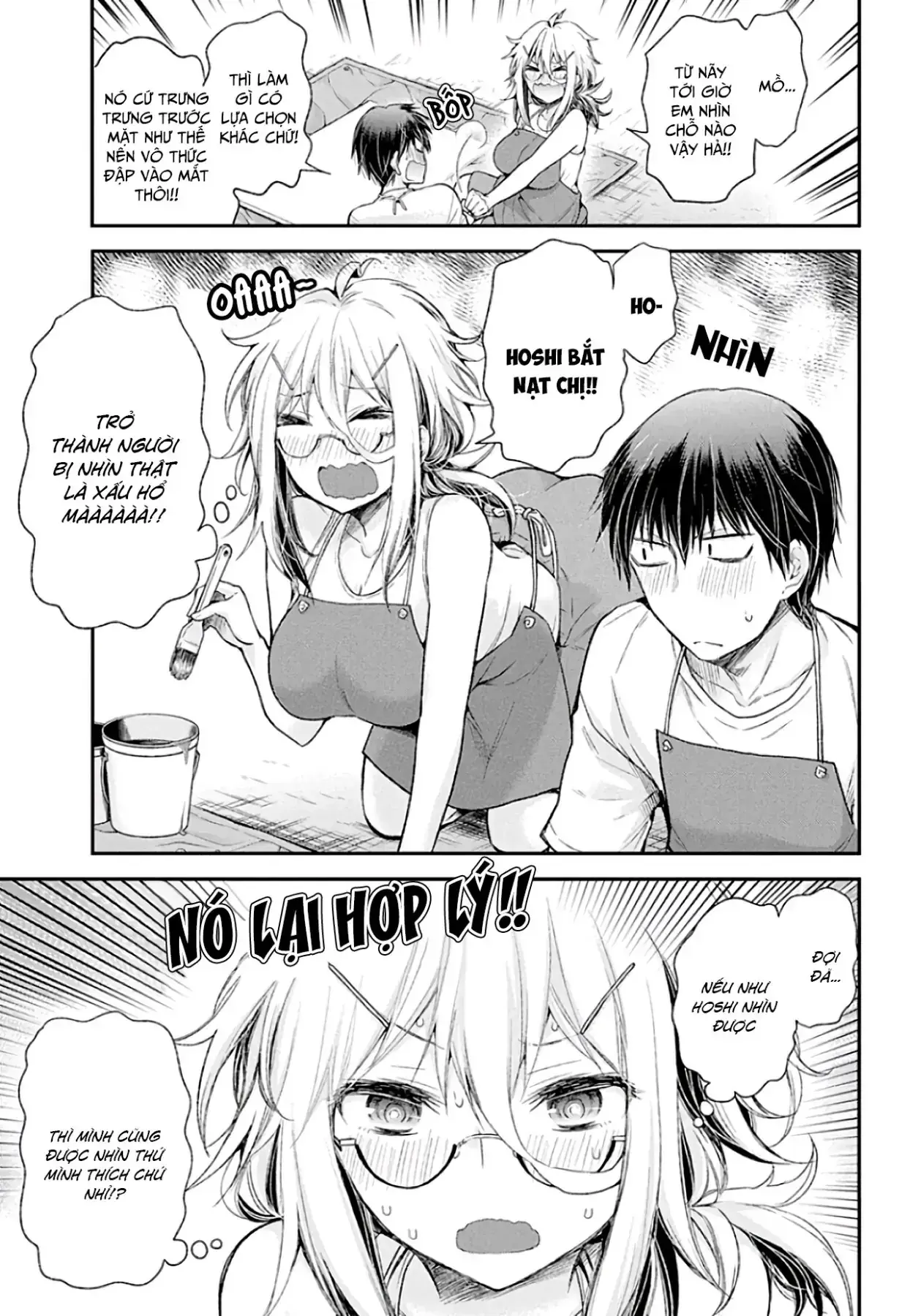 Shingeki No Eroko-San: Hen Na Oneesan Wa Danshi Kousei To Nakayoku Naritai Chapter 8 - Trang 10