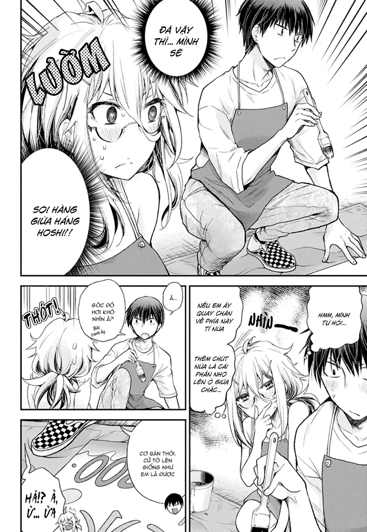 Shingeki No Eroko-San: Hen Na Oneesan Wa Danshi Kousei To Nakayoku Naritai Chapter 8 - Trang 11