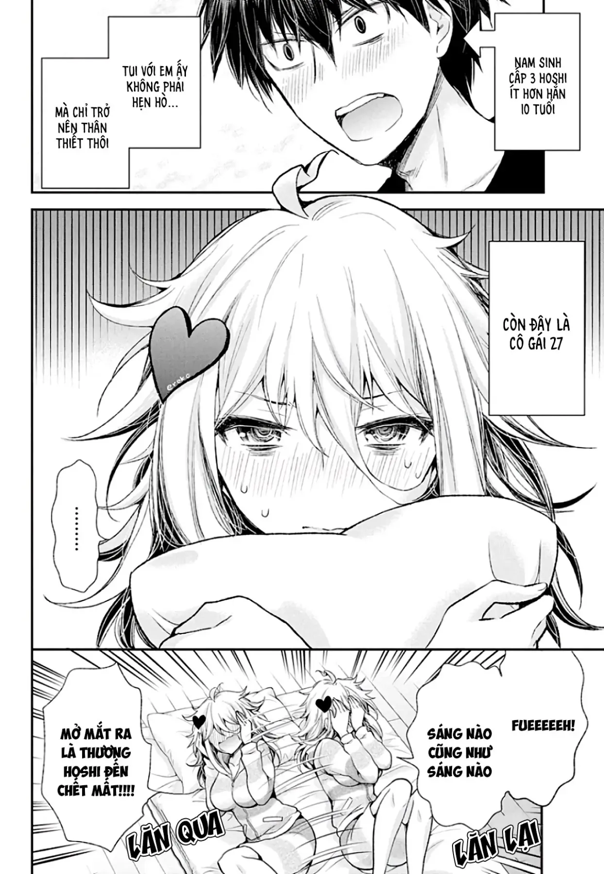 Shingeki No Eroko-San: Hen Na Oneesan Wa Danshi Kousei To Nakayoku Naritai Chapter 8 - Trang 3