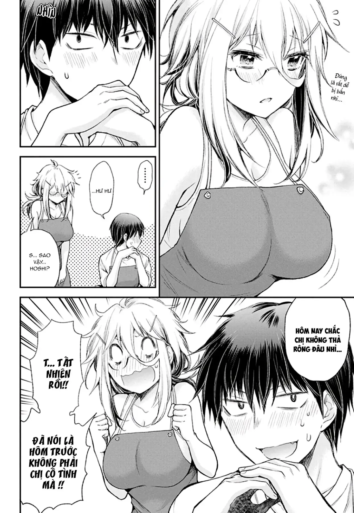 Shingeki No Eroko-San: Hen Na Oneesan Wa Danshi Kousei To Nakayoku Naritai Chapter 8 - Trang 9