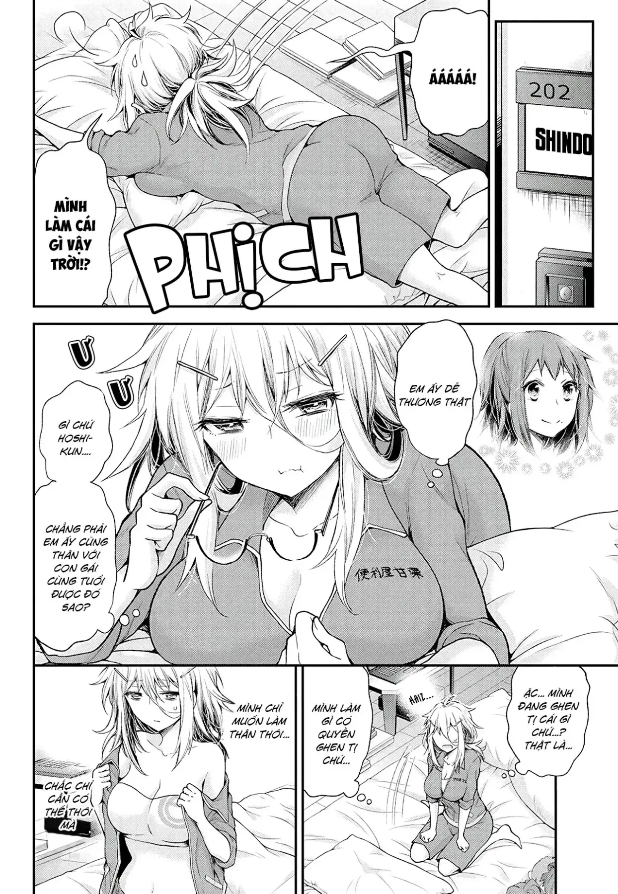 Shingeki No Eroko-San: Hen Na Oneesan Wa Danshi Kousei To Nakayoku Naritai Chapter 9 - Trang 11