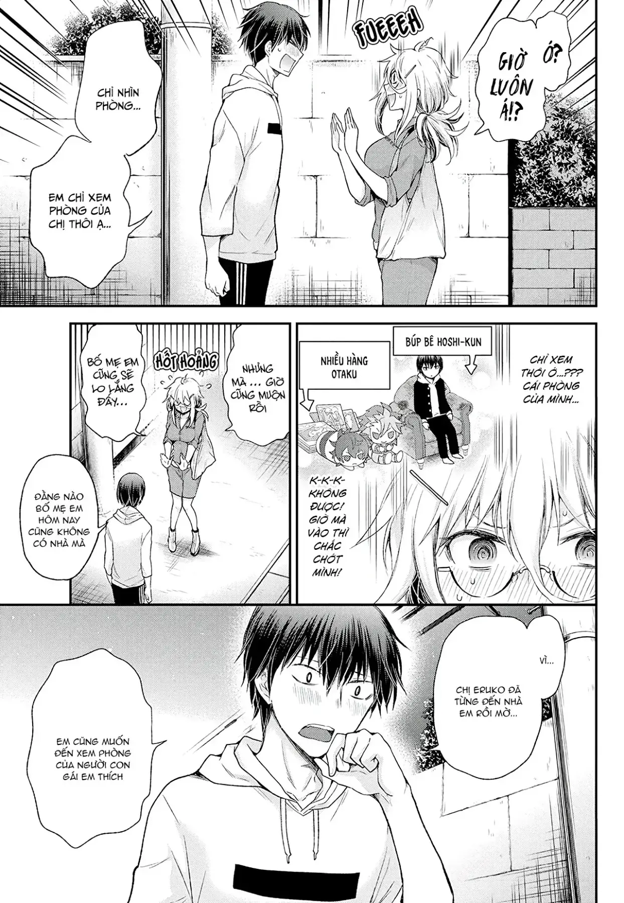 Shingeki No Eroko-San: Hen Na Oneesan Wa Danshi Kousei To Nakayoku Naritai Chapter 9 - Trang 4