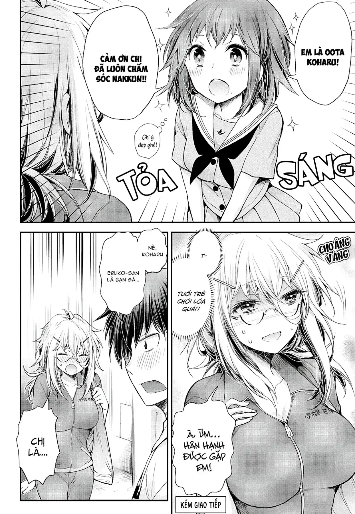 Shingeki No Eroko-San: Hen Na Oneesan Wa Danshi Kousei To Nakayoku Naritai Chapter 9 - Trang 9