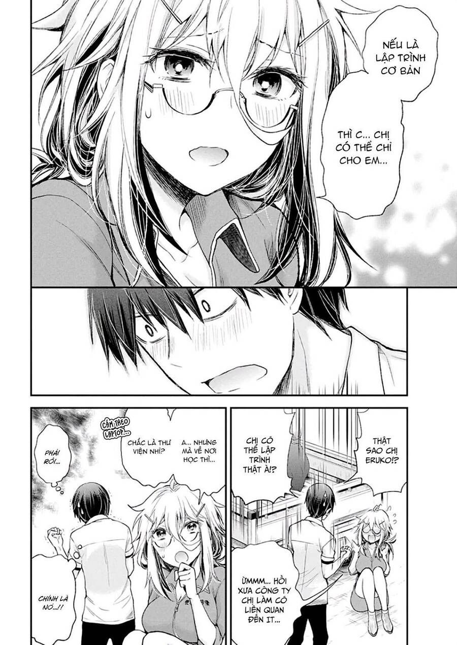 Shingeki No Eroko-San ~Hen Na Oneesan Wa Danshikousei To Nakayoku Naritai~ Chapter 10 - Trang 16