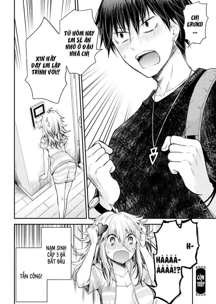 Shingeki No Eroko-San ~Hen Na Oneesan Wa Danshikousei To Nakayoku Naritai~ Chapter 10 - Trang 22