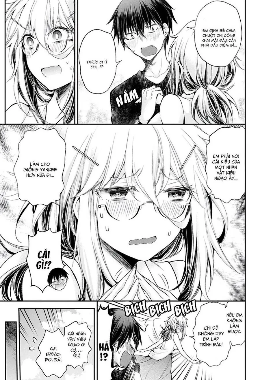 Shingeki No Eroko-San ~Hen Na Oneesan Wa Danshikousei To Nakayoku Naritai~ Chapter 12 - Trang 15