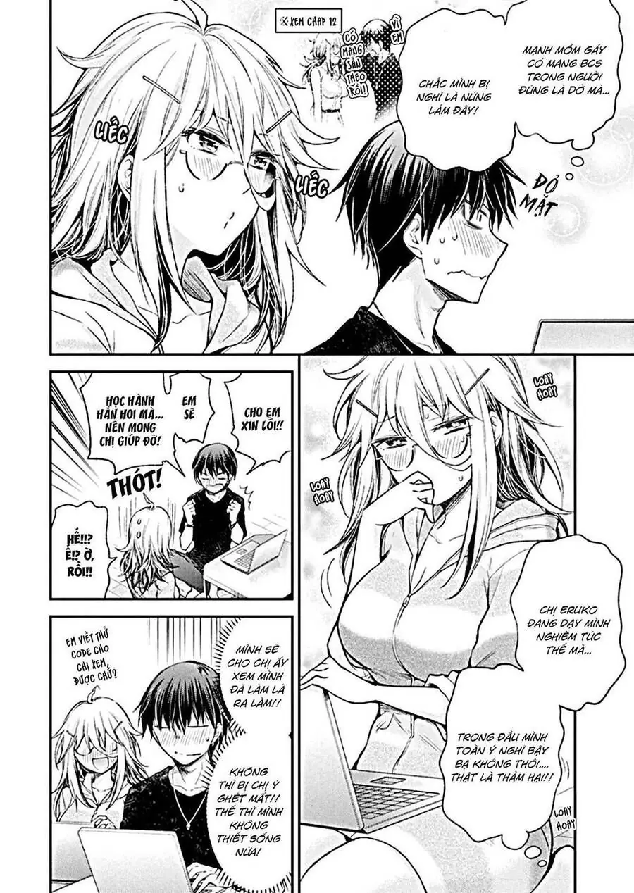 Shingeki No Eroko-San ~Hen Na Oneesan Wa Danshikousei To Nakayoku Naritai~ Chapter 13 - Trang 6