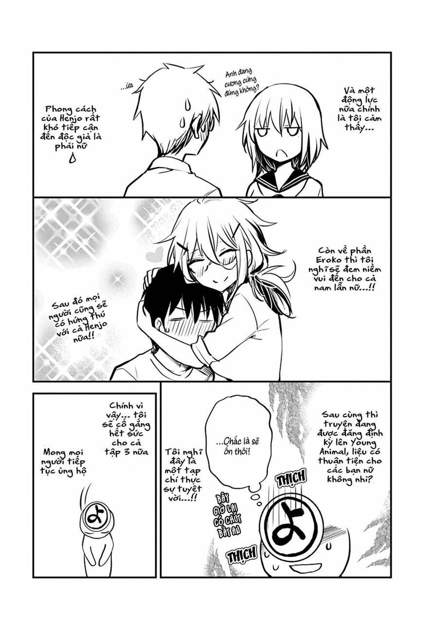 Shingeki No Eroko-San ~Hen Na Oneesan Wa Danshikousei To Nakayoku Naritai~ Chapter 14.5 - Trang 11
