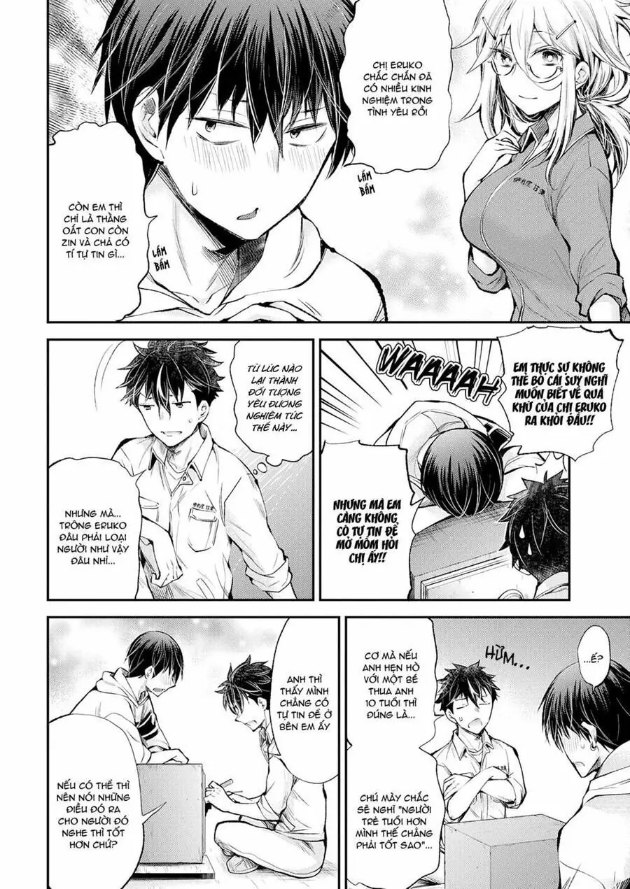 Shingeki No Eroko-San ~Hen Na Oneesan Wa Danshikousei To Nakayoku Naritai~ Chapter 16 - Trang 15