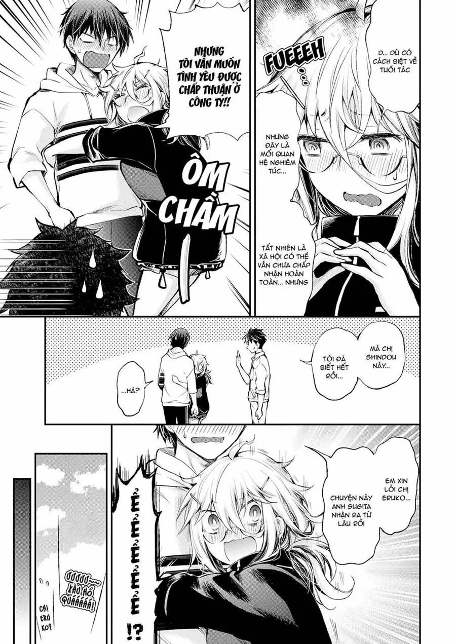 Shingeki No Eroko-San ~Hen Na Oneesan Wa Danshikousei To Nakayoku Naritai~ Chapter 16 - Trang 18