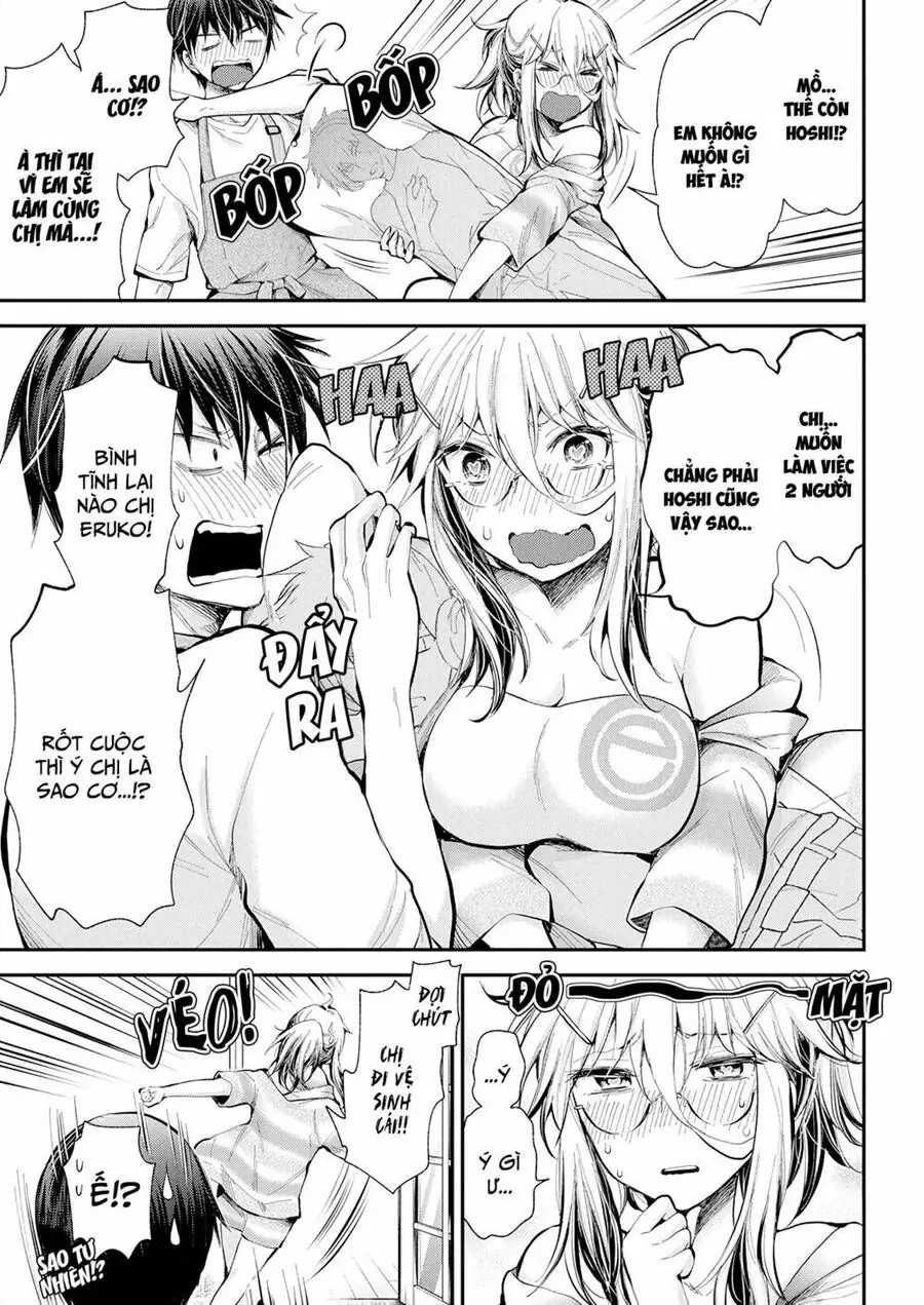 Shingeki No Eroko-San ~Hen Na Oneesan Wa Danshikousei To Nakayoku Naritai~ Chapter 17 - Trang 9