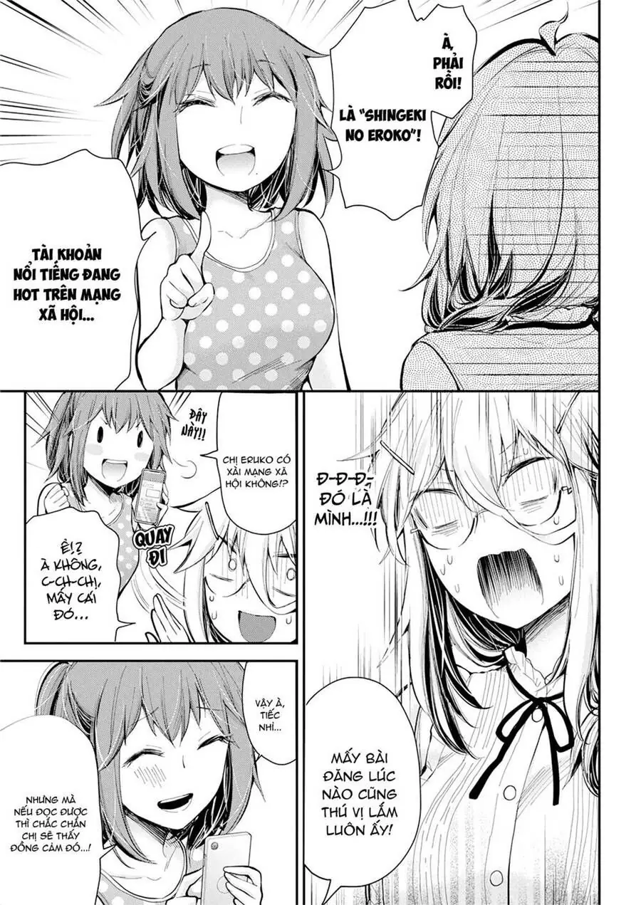 Shingeki No Eroko-San ~Hen Na Oneesan Wa Danshikousei To Nakayoku Naritai~ Chapter 18 - Trang 17