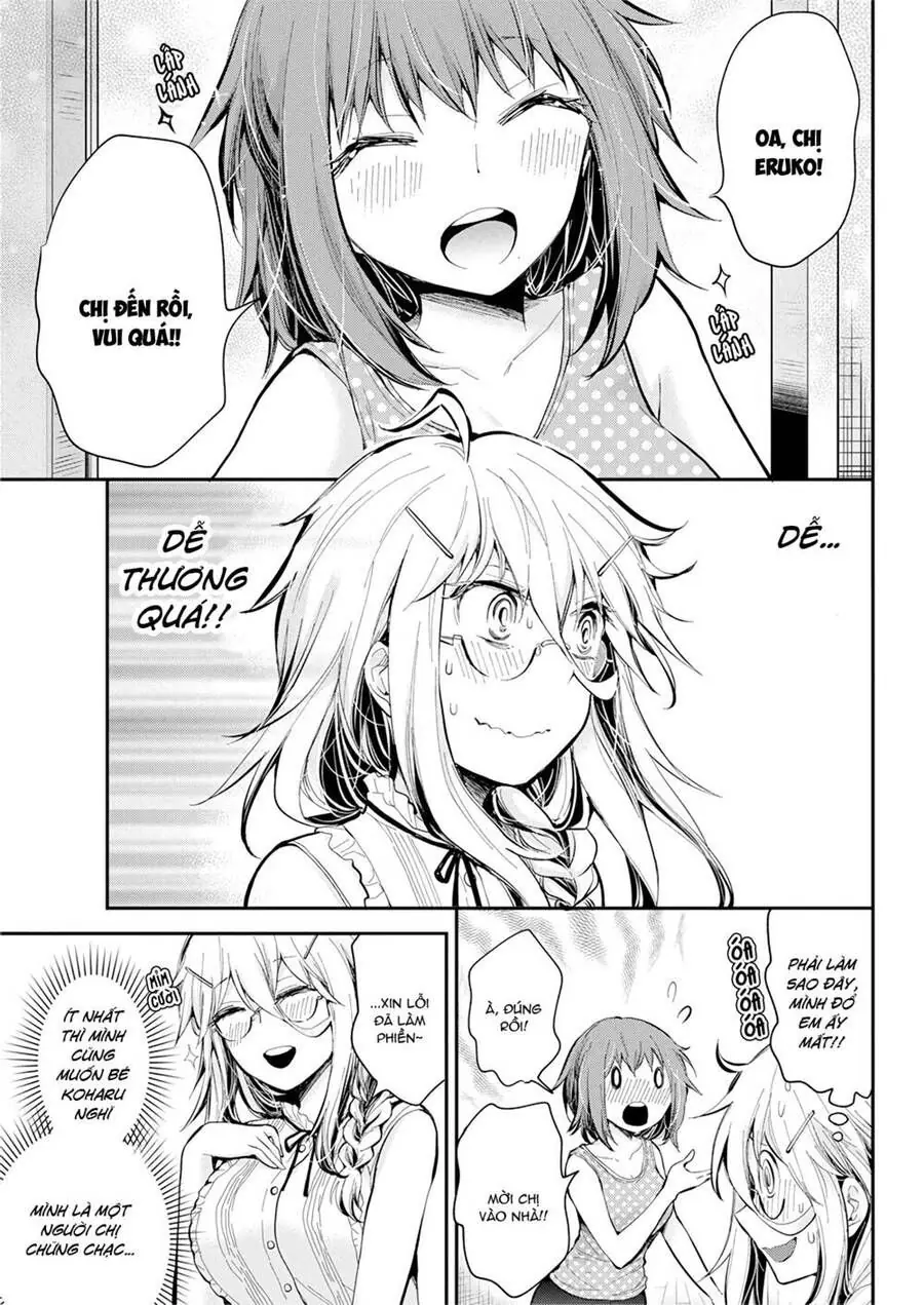 Shingeki No Eroko-San ~Hen Na Oneesan Wa Danshikousei To Nakayoku Naritai~ Chapter 18 - Trang 9