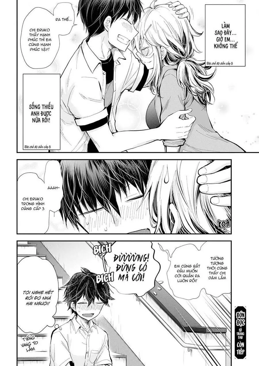 Shingeki No Eroko-San ~Hen Na Oneesan Wa Danshikousei To Nakayoku Naritai~ Chapter 24 - Trang 22