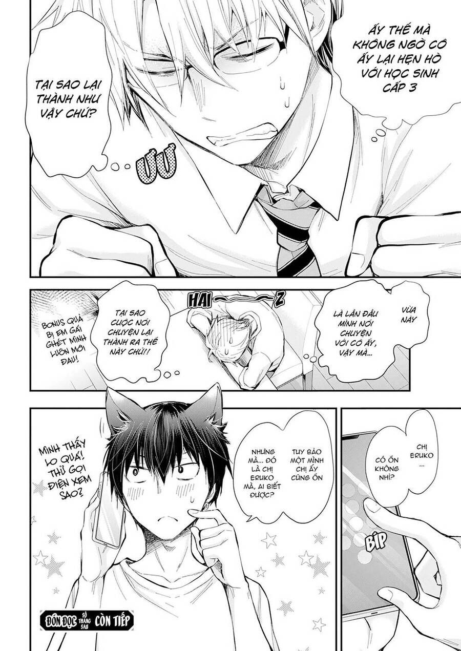 Shingeki No Eroko-San ~Hen Na Oneesan Wa Danshikousei To Nakayoku Naritai~ Chapter 27 - Trang 22