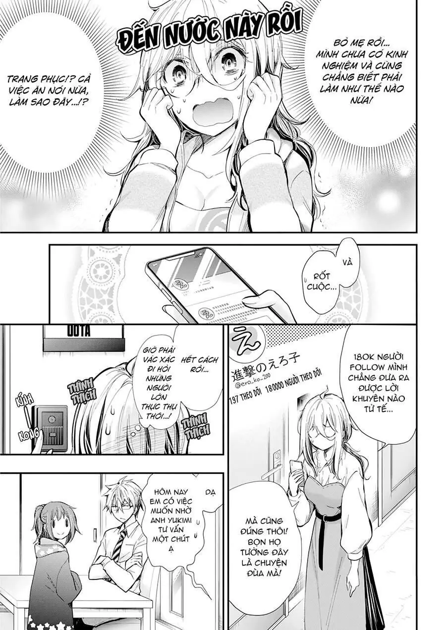 Shingeki No Eroko-San ~Hen Na Oneesan Wa Danshikousei To Nakayoku Naritai~ Chapter 30 - Trang 12