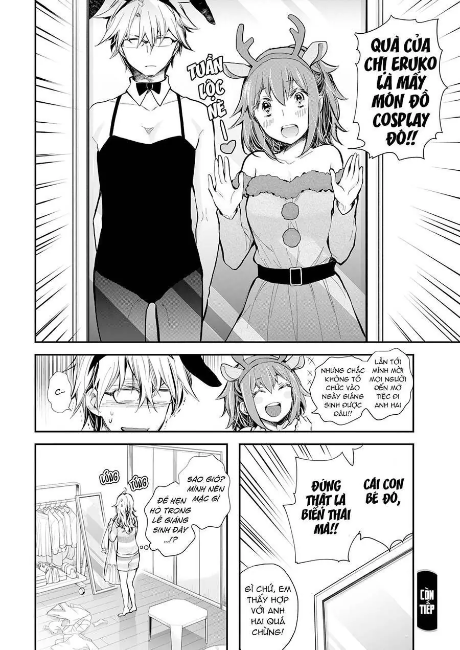 Shingeki No Eroko-San ~Hen Na Oneesan Wa Danshikousei To Nakayoku Naritai~ Chapter 34 - Trang 22