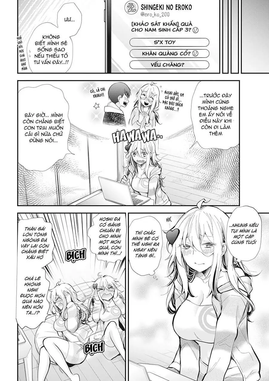 Shingeki No Eroko-San ~Hen Na Oneesan Wa Danshikousei To Nakayoku Naritai~ Chapter 34 - Trang 8