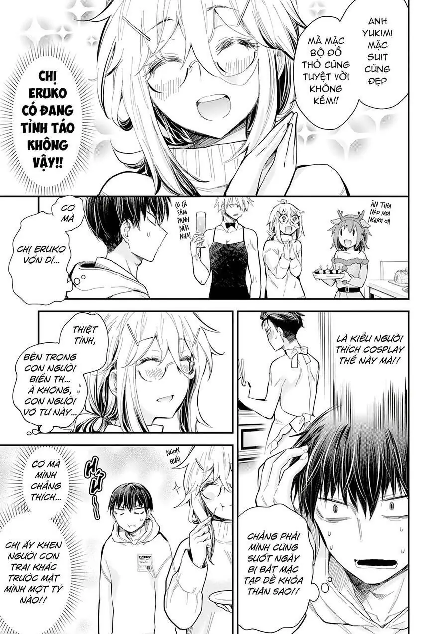 Shingeki No Eroko-San ~Hen Na Oneesan Wa Danshikousei To Nakayoku Naritai~ Chapter 36 - Trang 16