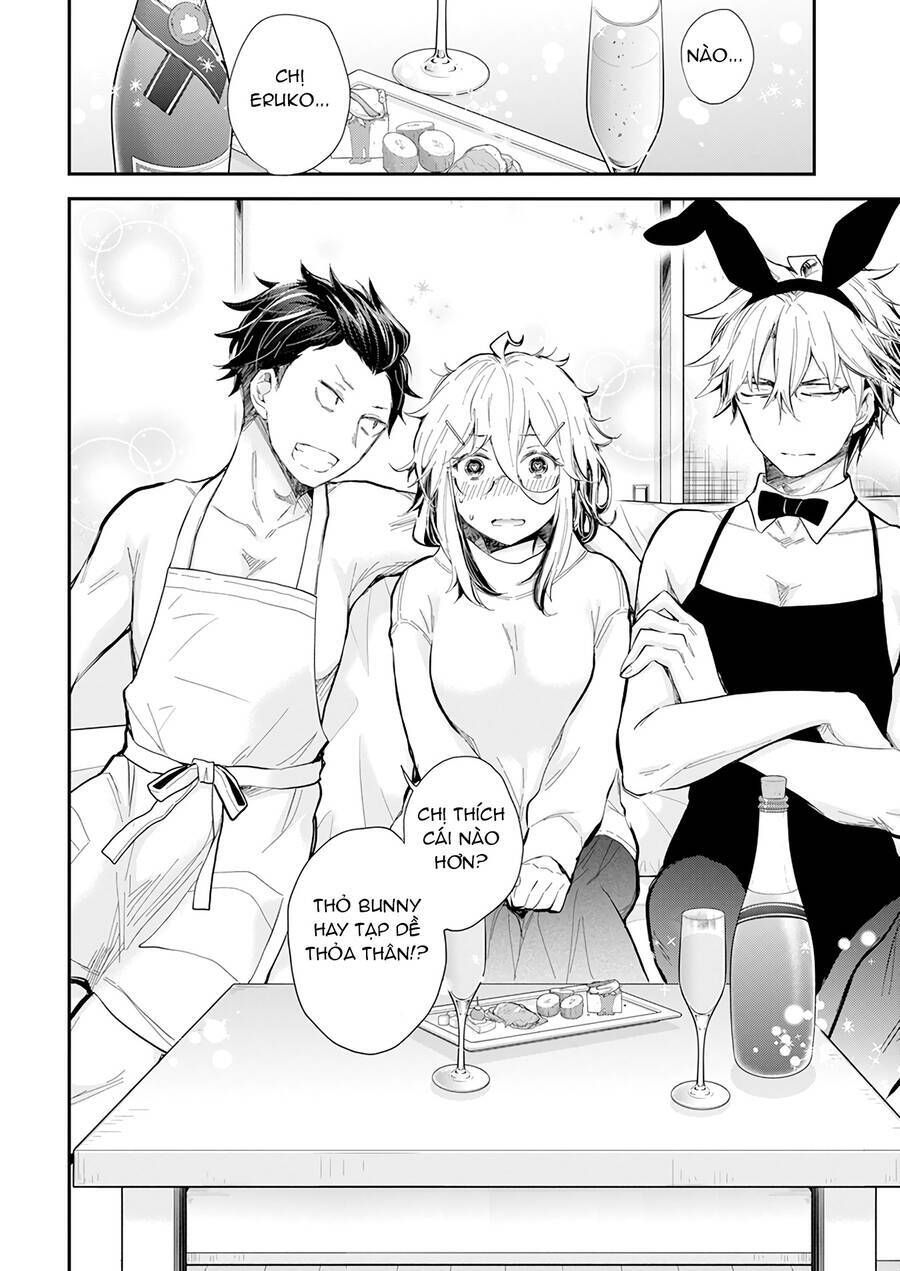 Shingeki No Eroko-San ~Hen Na Oneesan Wa Danshikousei To Nakayoku Naritai~ Chapter 36 - Trang 21